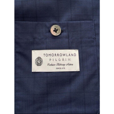 Tomorrowland Loro Piana Navy Glen Check Jacket 46 | eBay Tomorrowland Loro Piana Navy Glen Check Jacket 46 | eBay