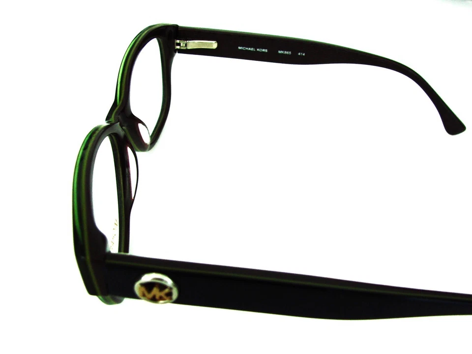 NEW EYEGLASS FRAME MICHAEL KORS MODEL 865 MODIFIED OVAL ACETATE FULL RIM NAVY - Image 2 of 4