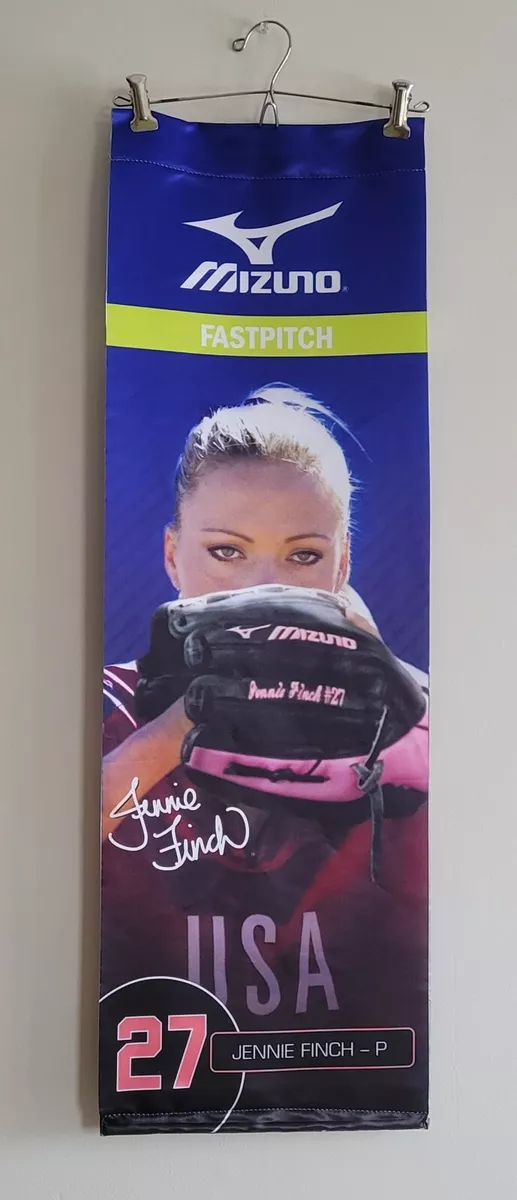 Jennie Finch Fastpitch Softball Mizuno Sporting Goods Store Banner