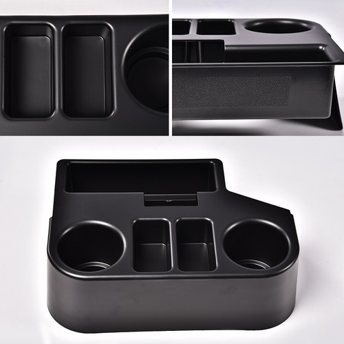 BLACK FIT FOR 1994-1997 DODGE RAM 1500 2500 3500 CENTER CONSOLE CUP HOLDER USA - Picture 8 of 12