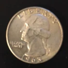 1963 SILVER WASHINGTON QUARTER IN BU CONDITION.  LOW BID! GET IT NOW!