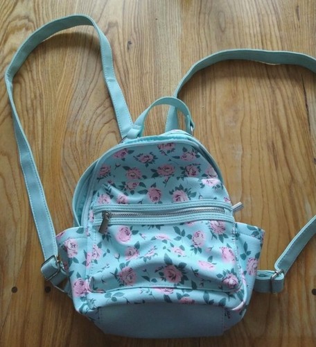 NWOT Small Backpack Purse Mint Green 