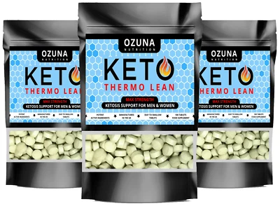 OZUNA NUTRITION Keto Thermo Lean STRONGEST LEGAL WEIGHT LOSS PILLS Appetite Suppressant
