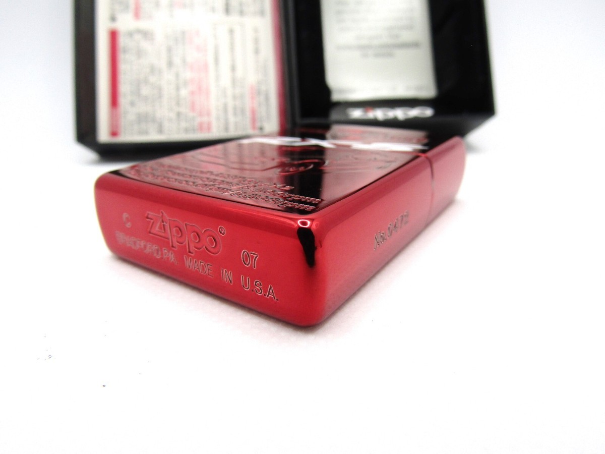 未使用、希少シリアルNo.】ZIPPO ROTARY HISTORY RX-8（Mazda RX