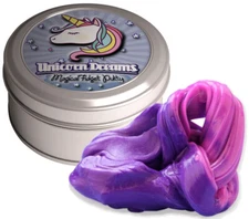 Unicorn Dreams Kids Fidget Putty - Color Changing - Stocking Stuffer for Girls