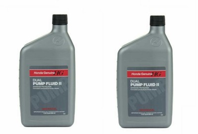 Honda dual pump fluid Honda dual pump fluid