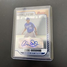 2006 Bowman Signs of the Future Autograph Alex Gordon Rookie Gold SOF-AG
