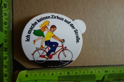 Alter Aufkleber Cornflakes Sammelbilder KELLOGG'S 1983