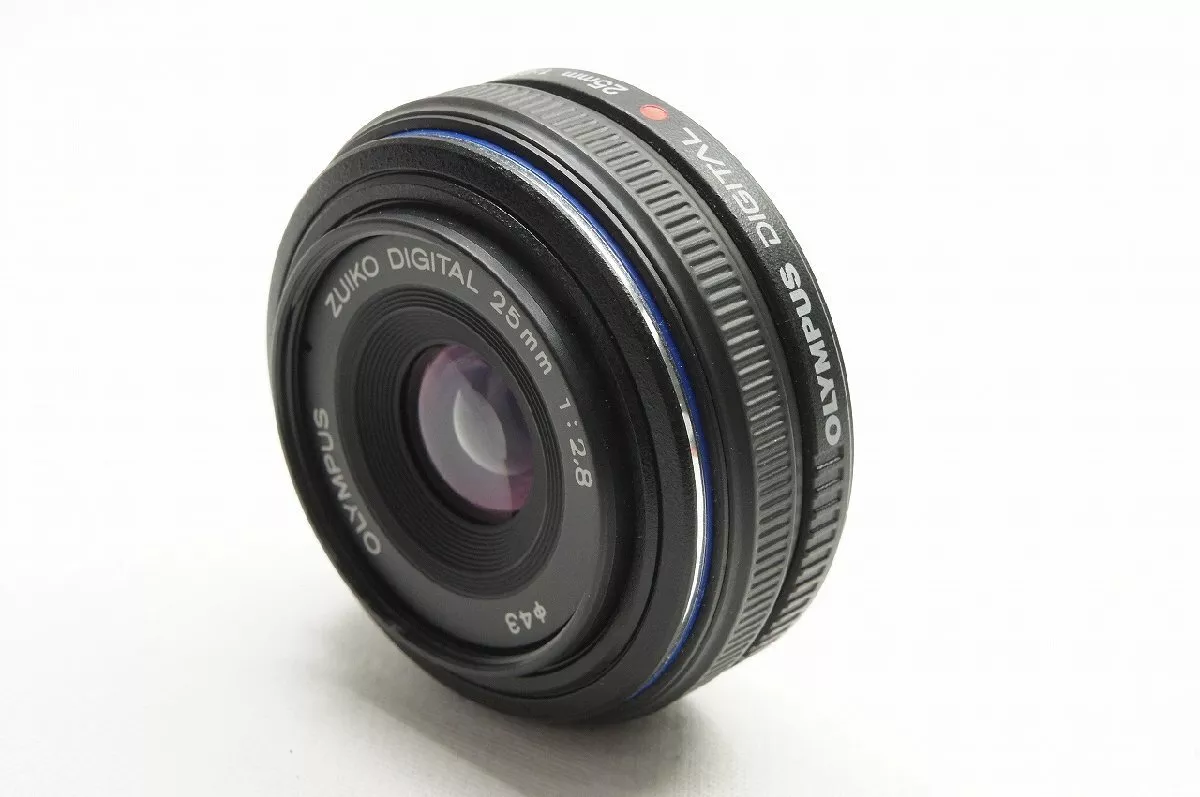 OLYMPUS Olympus ZUIKO DIGITAL 25mm F2.8 (standard pancake lens) with  original bo