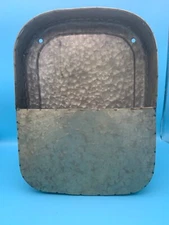 Farmhouse Galvanized Metal Wall Basket / Planter, Country Decor, Large 15 Inches