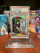 2020 Bowman Chrome Jasson Dominguez Scouts Top 100 Auto - PSA 9 (POP 6) #46/50