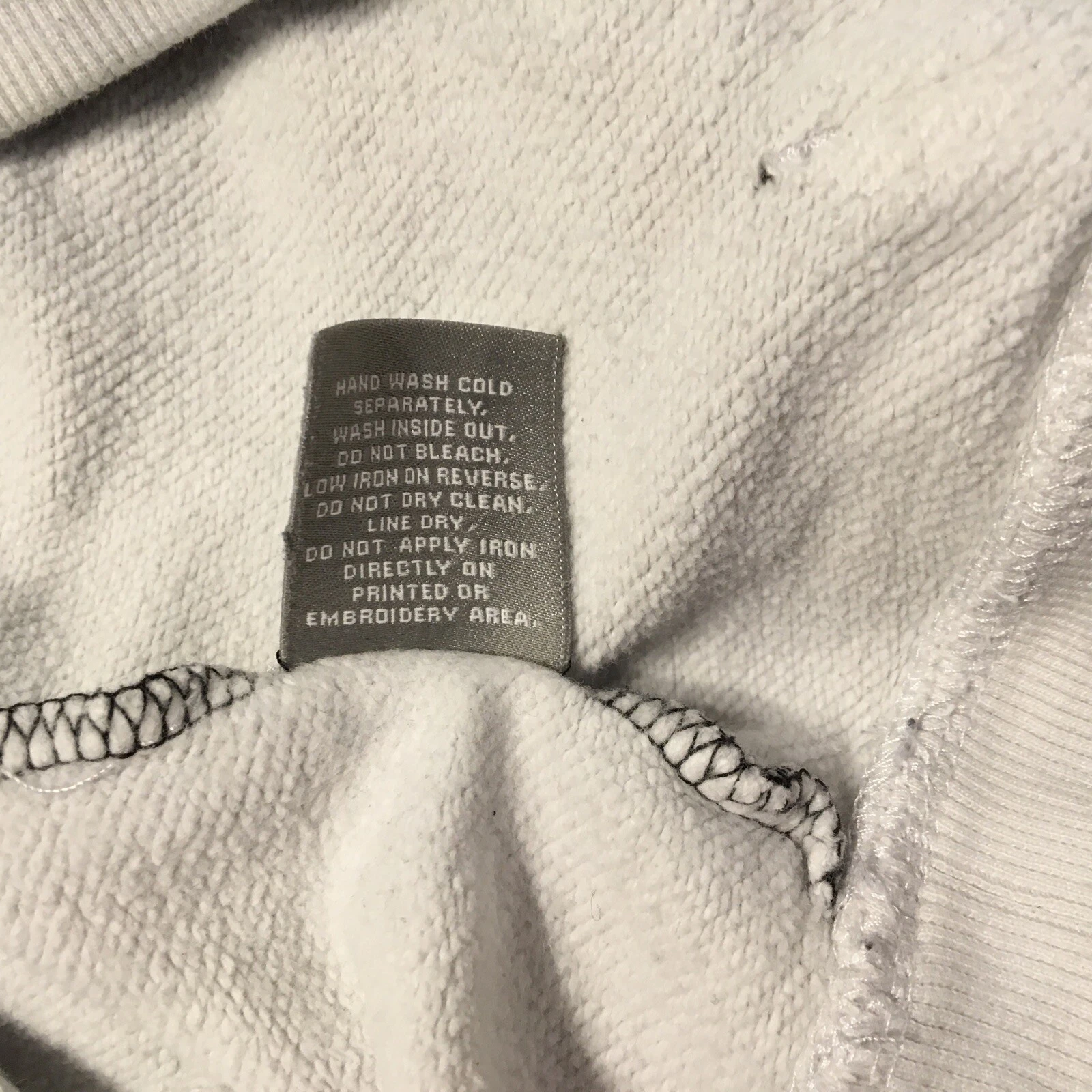 play clothes est. 1977 our gang men’s sweatshirt Y2K sz M black/white - product detail image 8