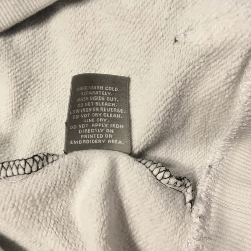 play clothes est. 1977 our gang men’s sweatshirt Y2K  sz M black/white image 8