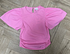 BNWT ZARA GIRLS PINK T SHIRT AGES 13-14 164 Cm