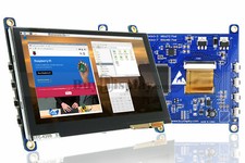 IPS TFT 800x480 4.3" TFT Display w/USB Capacitive Touch Panel for Raspberry Pi