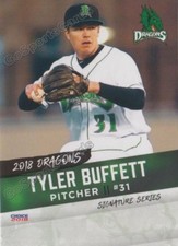 2018 Daytona Dragons Tyler Buffett RC Rookie Cincinnati Reds