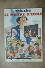 Coluche Le Maître d'Ecole Film Poster Advertising Sticker - 21 x15 cm