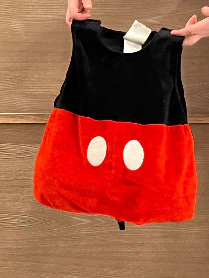 DISNEY STORE MICKEY MOUSE BUBBLE PLUSH HALLOWEEN COSTUME TODDLER SIZE 6 12 MONTH - Image 2 of 2