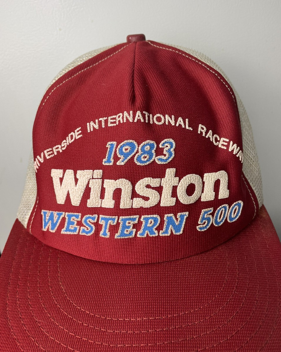 帽子 RIVERSIDE INTERNATIONAL RACEWAY CAP Vintage Riverside International Raceway Patch Dad Hat