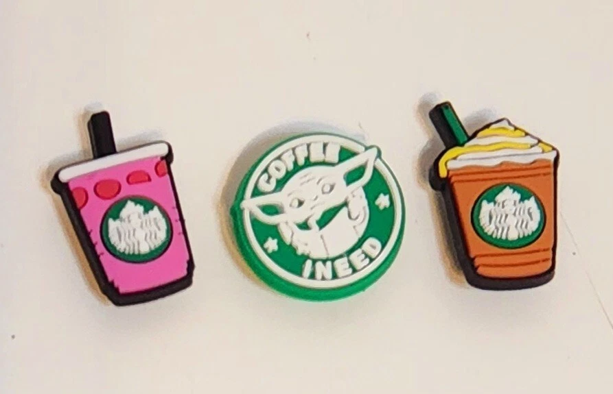 Starbucks croc charm new arrivals