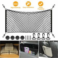 Car Roof Ceiling Cargo Net Mesh Storage Bag Pouch Pockets Truck SUV Van 110x40cm