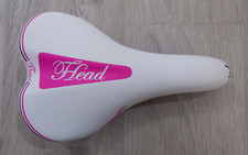 Vélo Head Femme Sattel MTB Trekkin Blanc-Rose Neuf 334 Grammes