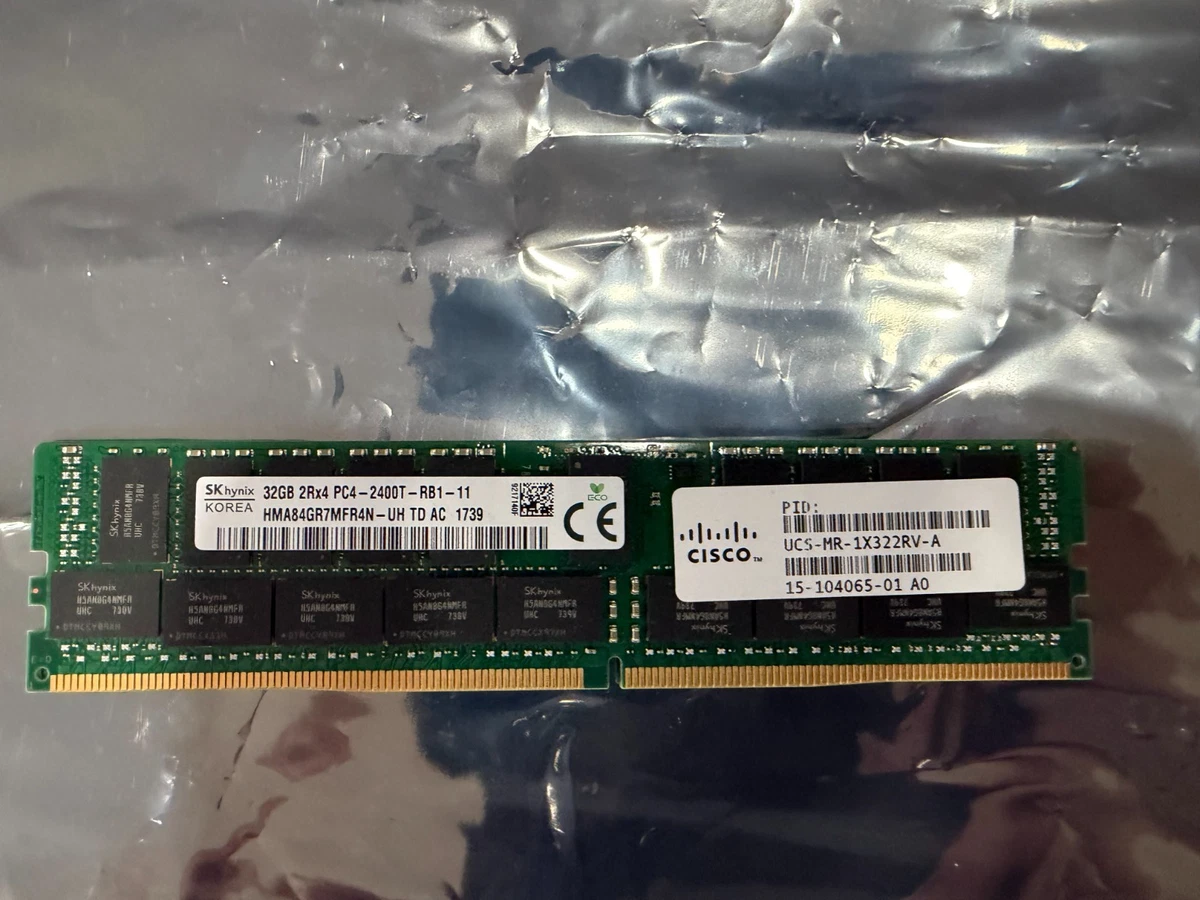 SKhynix 8GB DDR4 PC4-2400T メモリー 4枚 計32GB 【公式通販】