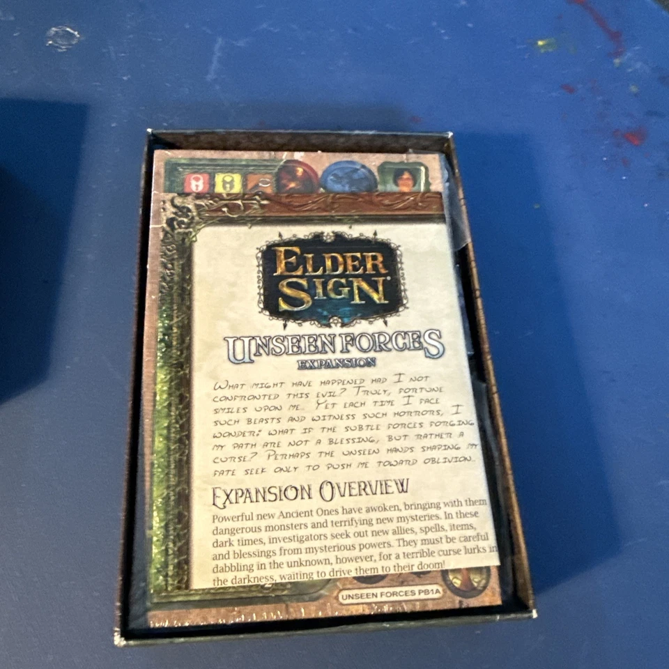 Elder Sign: Unseen Forces Expansion - Arkham Horror Files - Fantasy Flight Games Foto 2 de 4