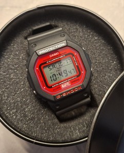 時計 CASIO G-SHOCK MARVEL DW-5600MARVEL-1JR G Shock Marvel | eBay