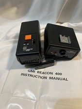 GMI Beacon 400 Vintage Flash Unit Infrared Receiver W/ Case