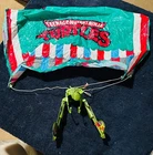 Vintage 1988  TMNT Teenage Mutant Ninja Turtles Trooper Parachute Complete