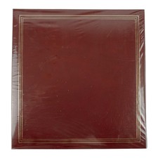 Pioneer 12x12 Burgundy Red Scrapbook Album New