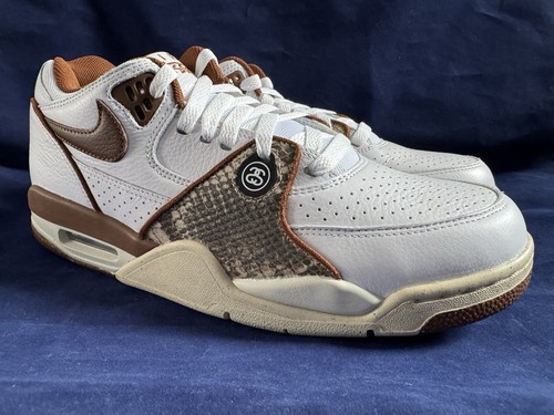 Nike x Stussy Air Flight 89 SP Low Pecan Brand New UK 7.5 - Bild 3 von 12