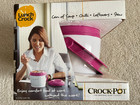 Crock-Pot 20-Ounce Electric Lunch Crock Purple/White New in Box — photo 2