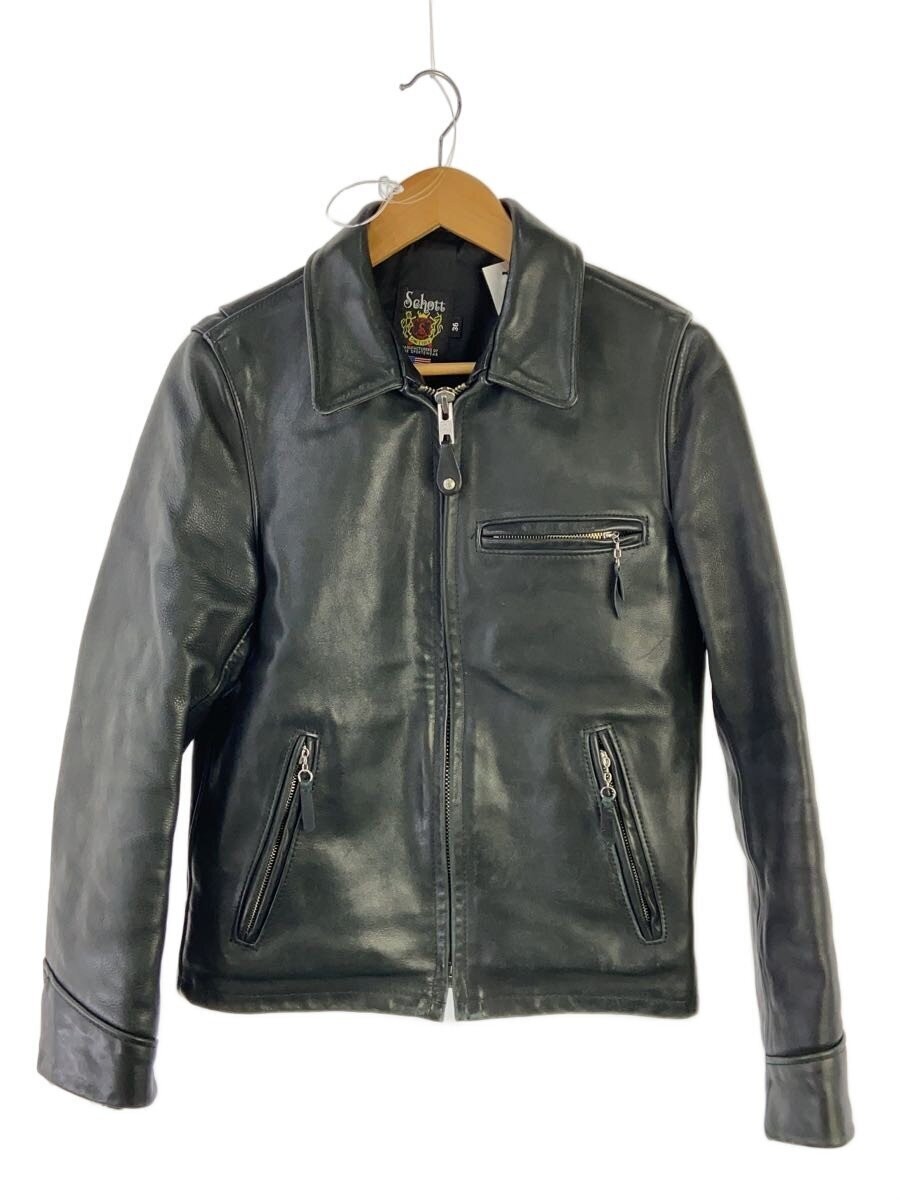 Schott Single Riders Jacket/36/Leather/Blk/7209 3482