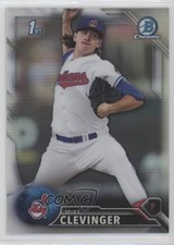 2016 Bowman Chrome Prospects Refractor /499 Mike Clevinger #BCP52 Rookie RC s3g