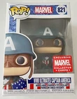 NEW FUNKO POP MARVEL COLLECTOR CORPS WWII ULTIMATES CAPTAIN AMERICA #821 FIGURE