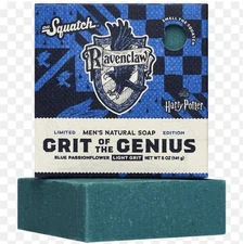 Dr. Squatch Harry Potter Grit of the Genius Ravenclaw Natural Soap 5oz Bar NIB