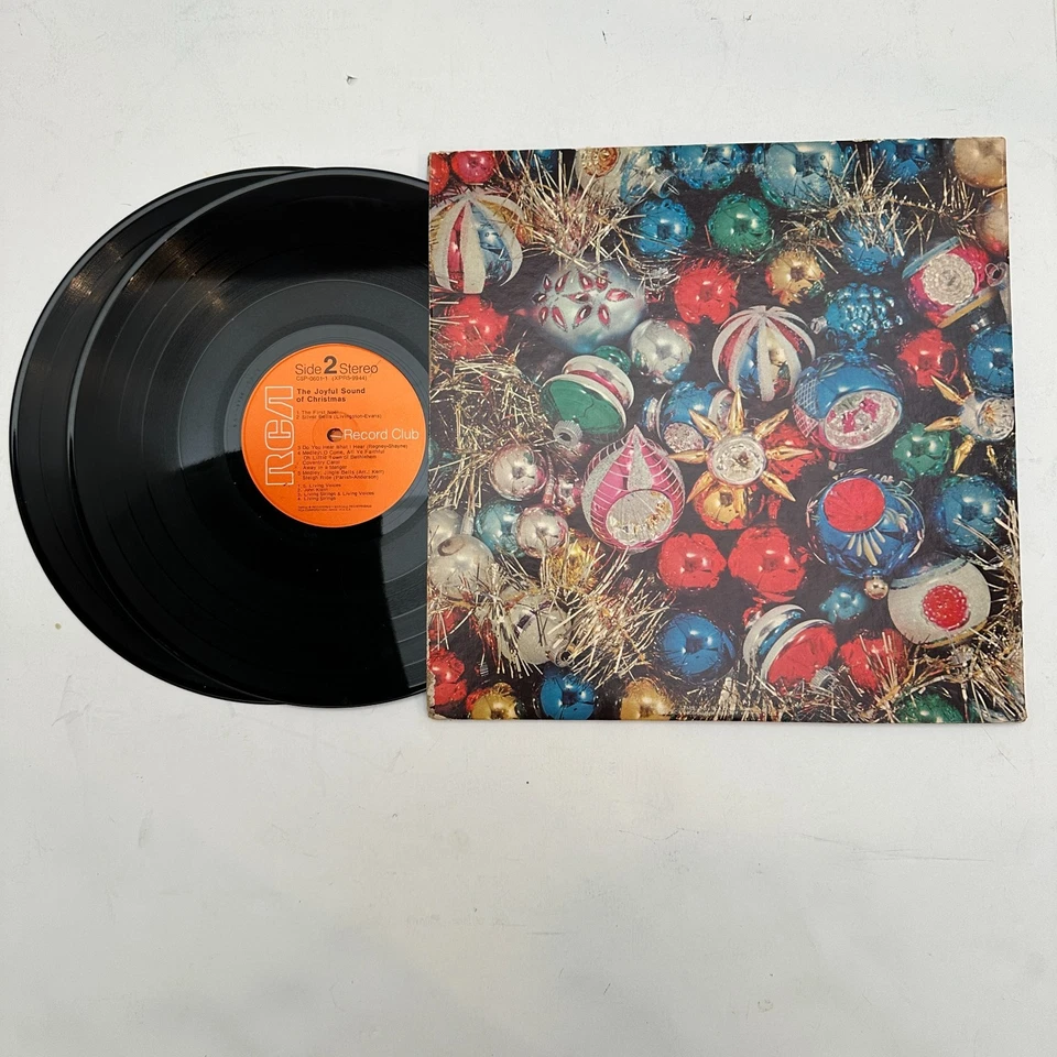 The Joyful Sound of Christmas RCA CSP-1601 Gatefold 2 LP Set 1969 VG+/VG+ Foto 3 de 4