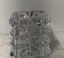 Tipperary Crystal Skellig Tea Light Candle Holder 3” Made in Ireland