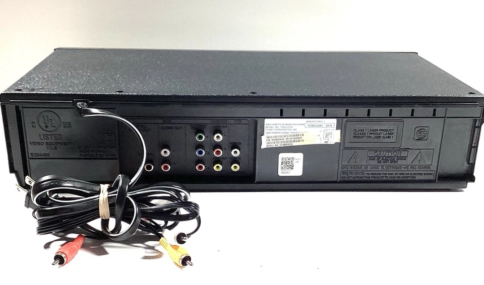 Combo reproductor de DVD Sanyo FWDV225F VCR *REPRODUCTOR DE DVD FUNCIONA VCR NO* Se vende como está Foto 4 de 4