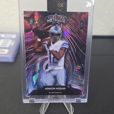 Wild Card 2023 American Metallix Hendon Hooker Rookie Lions WMMF-HH. rookie card picture