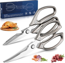 Tijeras Cocina Multiusos Acero Inoxidable para Carne y Pollo, Nuevo