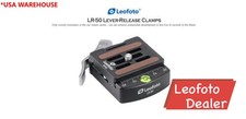 Leofoto LR-50 50mm Quick Release Lever Clamp with NP-50 Plate