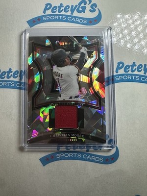 2025 SELECT SELECTIVE SWATCHES JERSEY RELIC CRACKED ICE CHRISTIAN MOORE