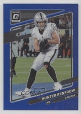 2021 Panini Donruss Optic Blue Prizm 11/179 Hunter Renfrow #39 10y3