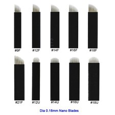 Black Blades Microblading Flex U Shape Tattoo...
