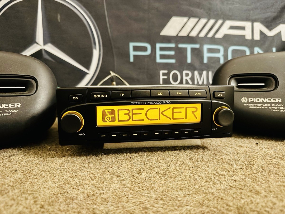 Becker Mexico Pro MP3 BE7930 Radio For Bluetooth Mercedes W124