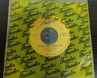 ORQUESTA TENTACION Puerto Rico Guaguanco / Rumbero 7'' / SALSA LATIN FUENTES   