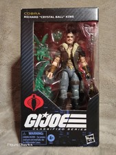G.I. Joe Classified Richard CRYSTAL BALL King Exclusive 6 Figure 159 Sealed